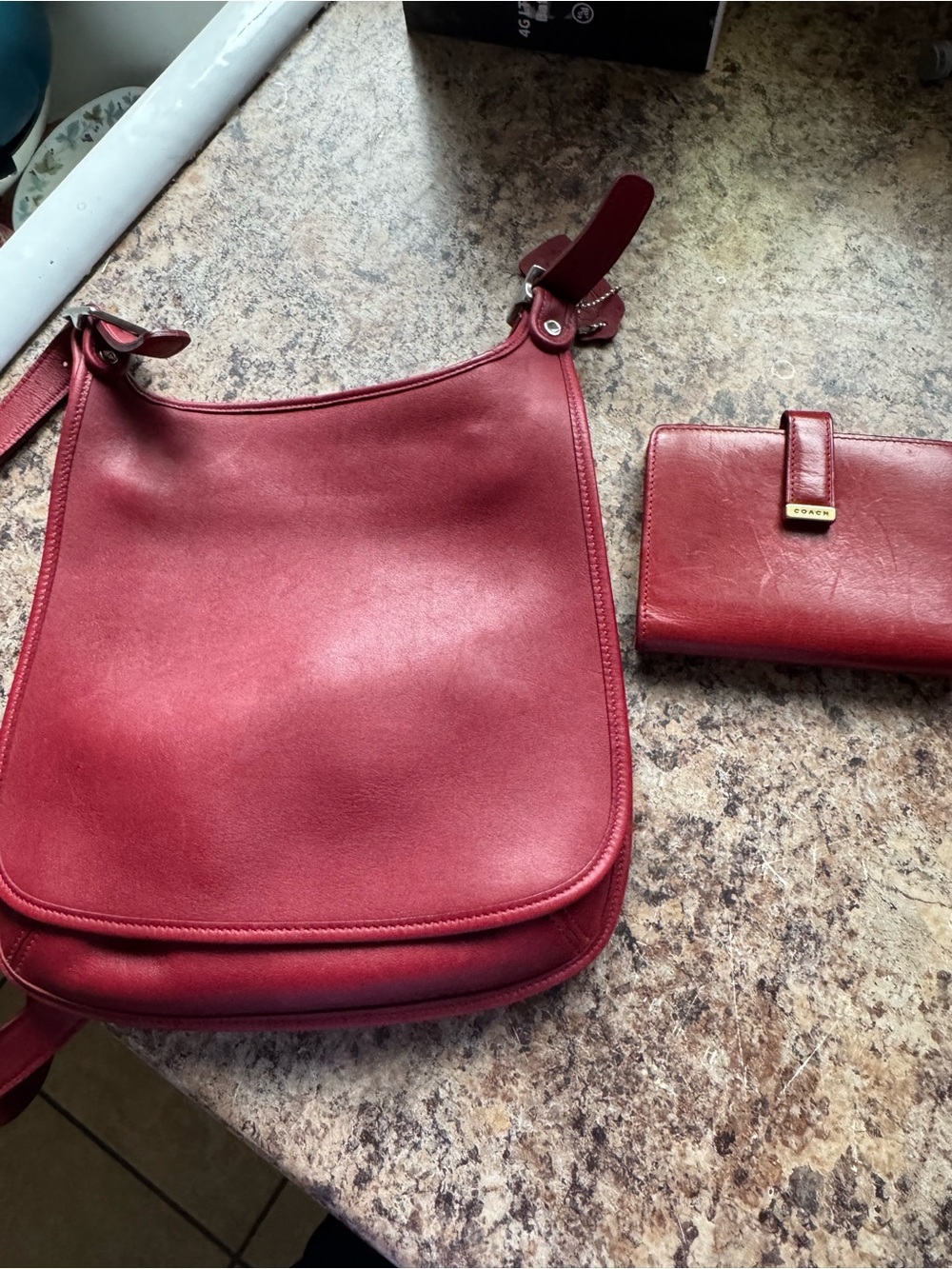 VINTAGE COACH MATCHING WALLET
